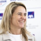 Marion Daube: signes positifs pour la Super League dames KEYSTONE/ANTHONY ANEX